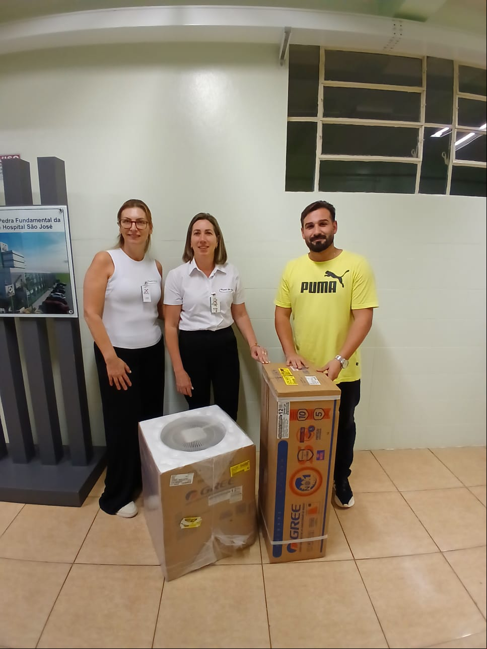 Vereador realiza doaÃ§Ã£o ao SÃ£o JosÃ©