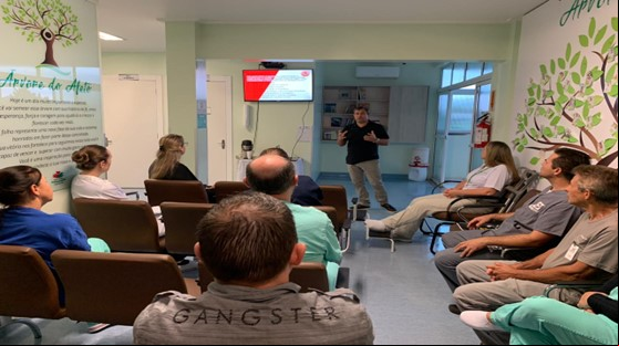 Curso Reciclagem da Brigada de Incêndio é realizado no SBHM