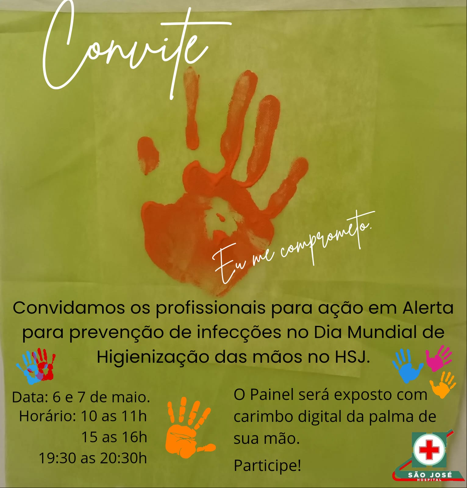 Ação alerta para prevenção de infecções no dia mundial da higienização das mãos